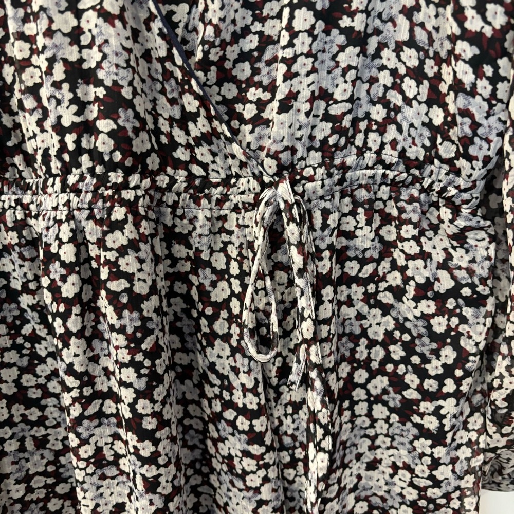 NWOT MNG Floral Print Midi Dress - Picture 3 of 5